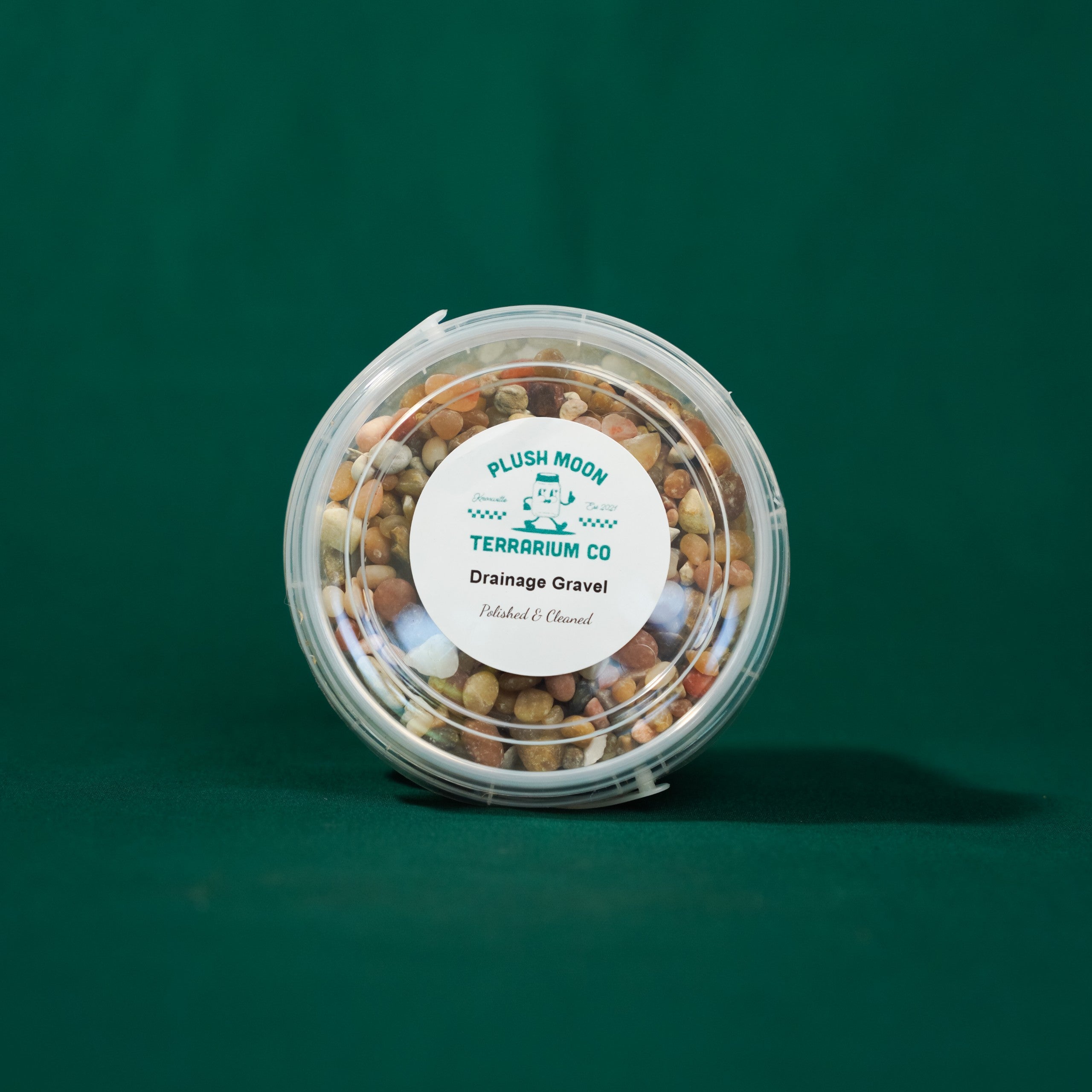 Layers - Smooth Gravel Small Container | Plush Moon Terrarium Co